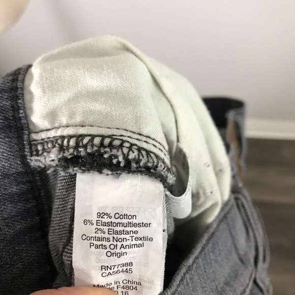 Madewell 27 9in High Riser Skinny Jeans Gray - Picture 8 of 8